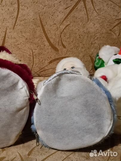 Дед мороз и снегурочка игрушки