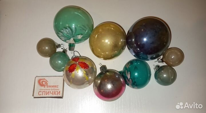 Елочные игрушки из СССР