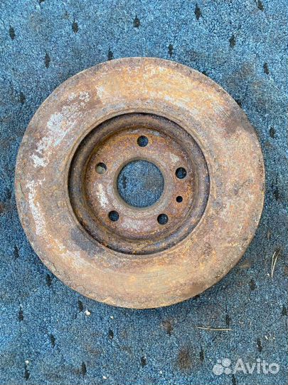 Chevrolet Cruze диск тормозной передний