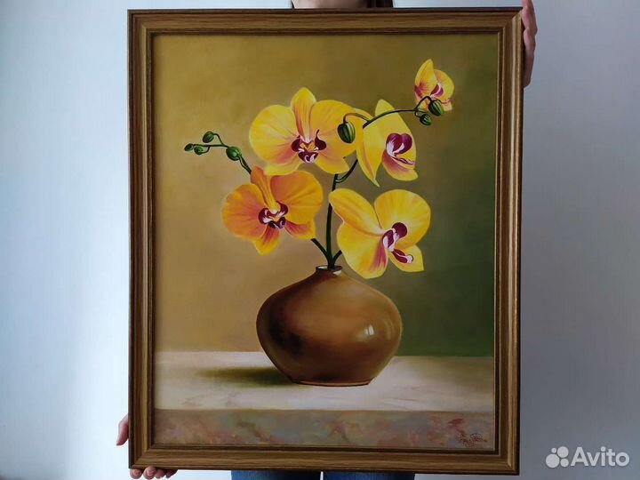 Картины маслом 3 шт