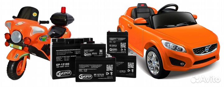 Аккумулятор для детского электромобиля