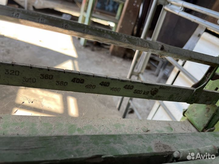 Весы напольные 500кг СССР
