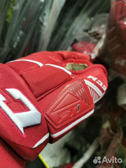 Перчатки CCM JetSpeed FT1 Sr 15