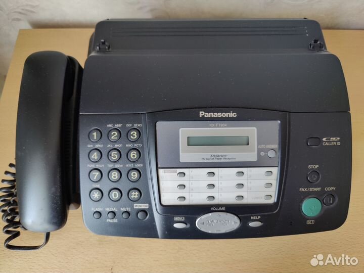 Факс panasonic kx-ft904ru