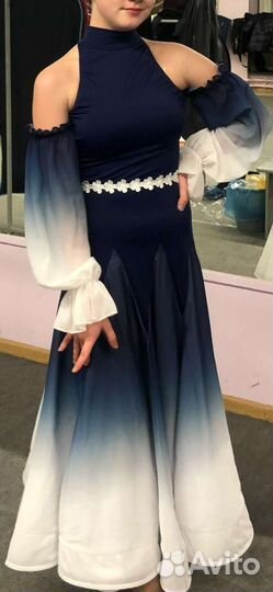 Платье для спортивных бальных танцев