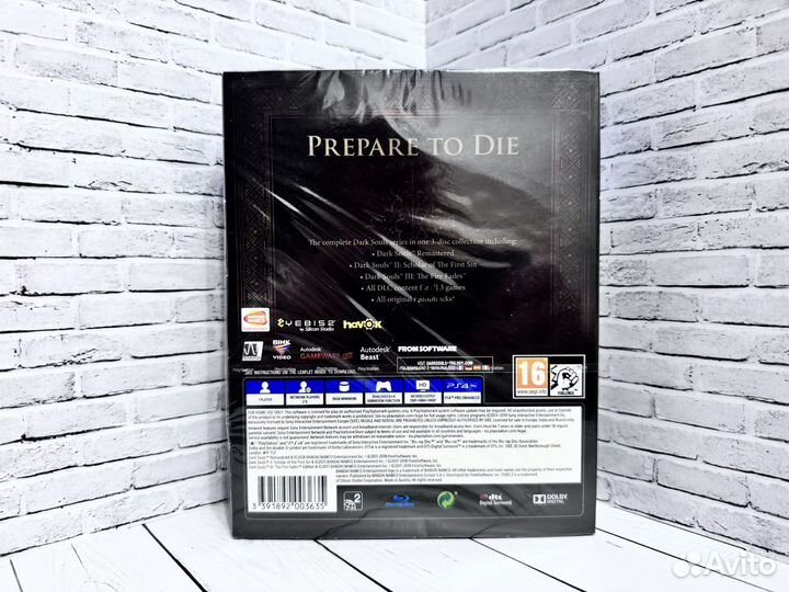 Dark Souls Trilogy (Новый диск) PS4