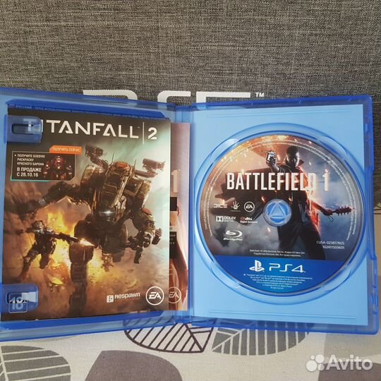 Battlefield 1 на ps4 диск