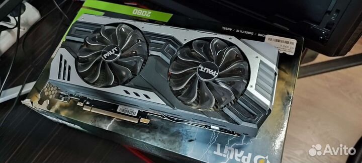 Видеокарта Palit jetstream rtx2080