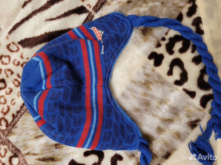 Детская шапка с изображением Молнии Ммаквин