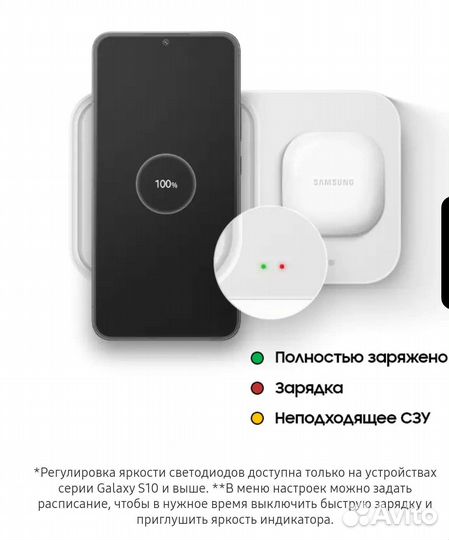 Беспроводное зарядное устройство Samsung EP-P5400