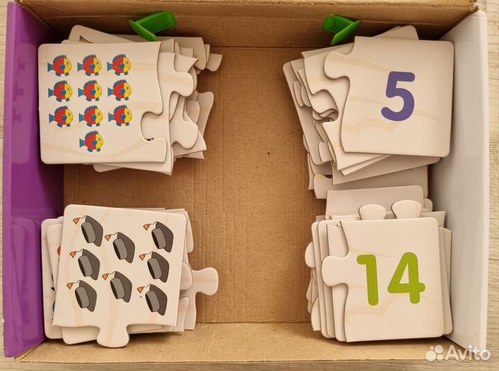 Игра учим цифры и количество Bondibon