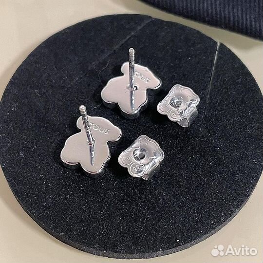 Серьги с содалитом. tous