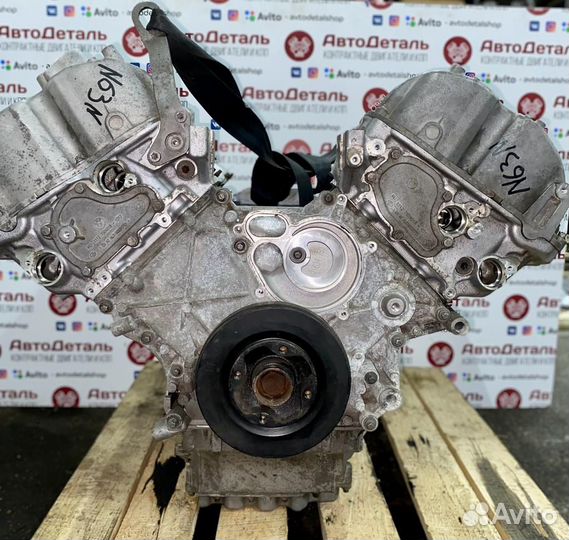Двигатель контрактный N63B44B BMW 4.4