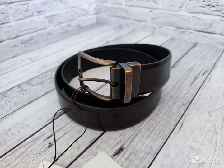 Pal Zileri новый мужской кожаный ремень 34 Италия