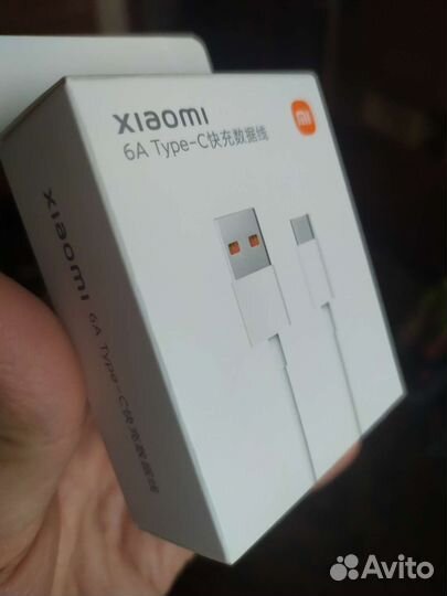 Оригинальный кабель Xiaomi USB Type-C - USB белый