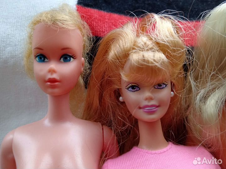 Куклы разных годов, винтажные барби, монстрхай