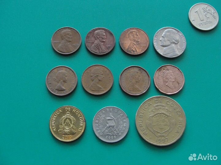 Монеты Северной Америки и её островов