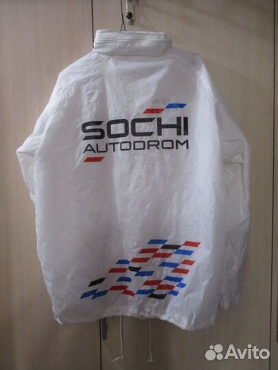 Ветровки унисекс.Sochi Autodrom и adidas Total