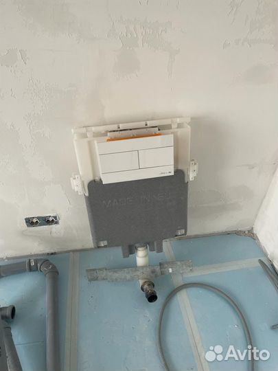 Инсталляция с унитазом