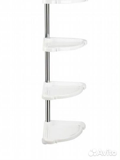 Угловая полка в ванную