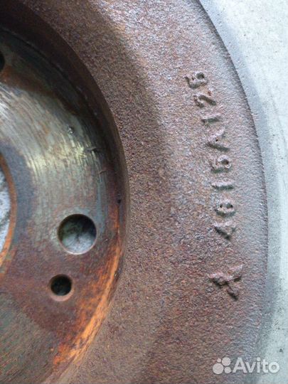 Тормозной диск задний Mitsubishi Outlander GF