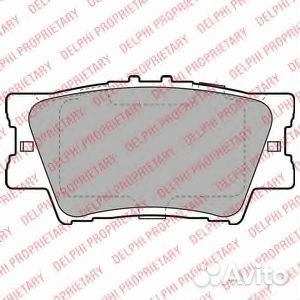 Колодки тормозные дисковые зад