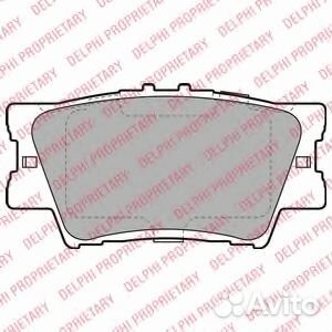 Колодки тормозные дисковые зад