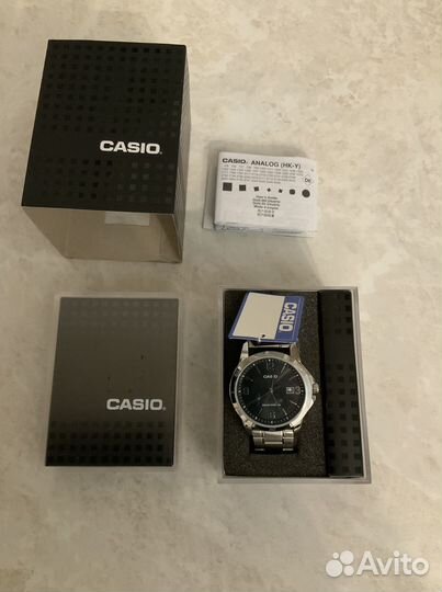Часы Casio солнечная батарея MTP-VS02D-1А