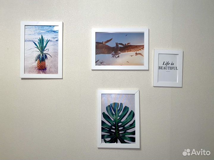 Рамки для фото IKEA и постеры