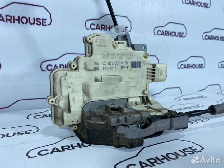 Замок двери передний правый Volkswagen Touareg NF