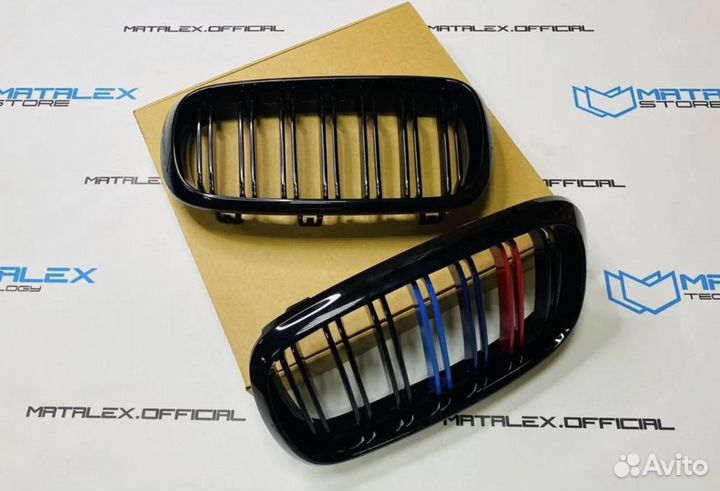 Решетки радиатора BMW X5 F15 триколор X6 F16