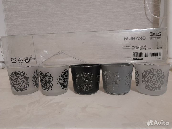 Рюмки IKEA новые