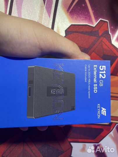 Внешний ssd Keyron KR2 512gb