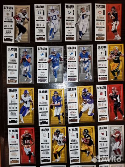 Коллекционные карточки американский футбол (NFL)