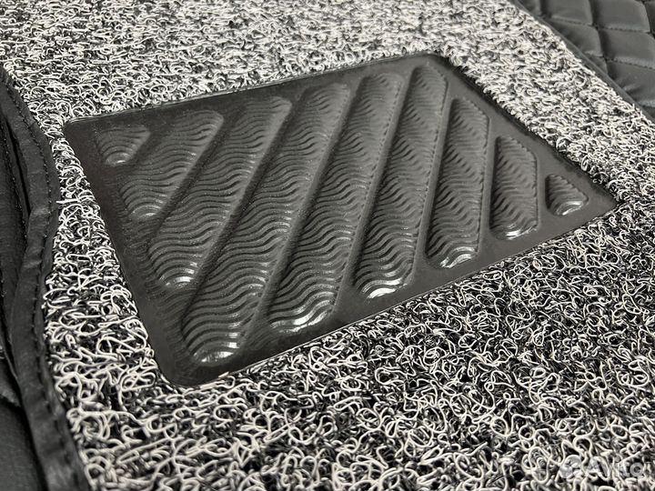 Ковры салона 3D Subaru Forester с18г Левый руль