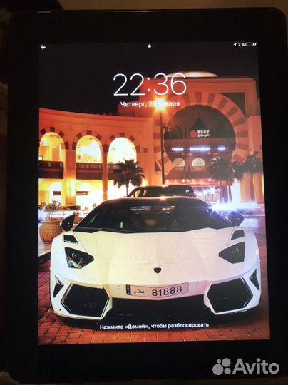 iPad Wi-fi cellular sim 16gb black