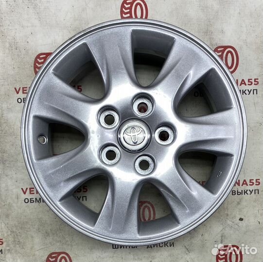 Диски toyota R15 5/114.3 цо 60.1 мм