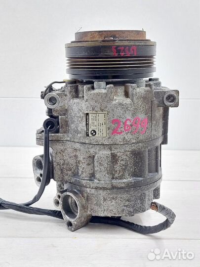 Компрессор кондиционера Bmw X5 E53 M54 B30 A 2005