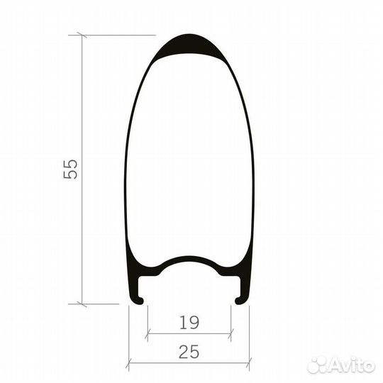Vision TC 55 Disc Carbon Wheelset