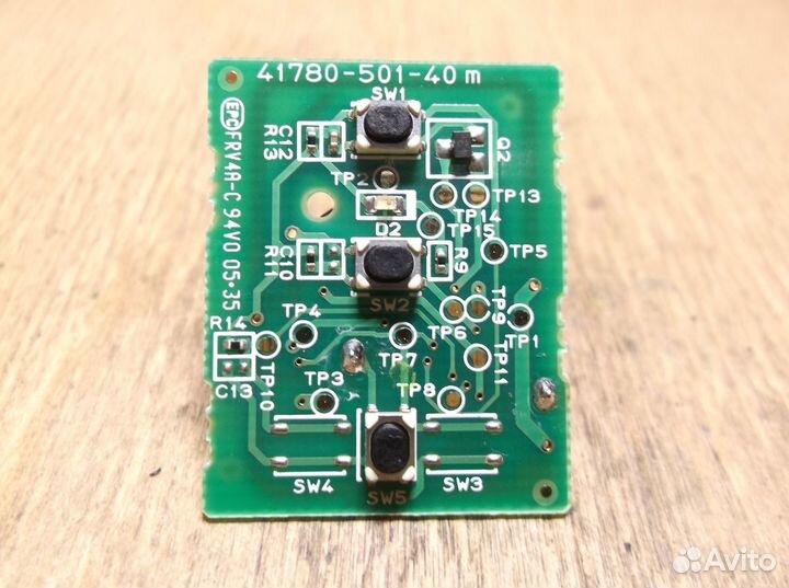 Visteon № 41784 Mazda выкидной чип ключ 3 кнопки