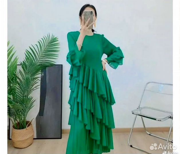 Платье бохо, универсальное, размеры от 46 до 54