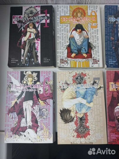 Манга Тетрадь смерти (1 - 10)