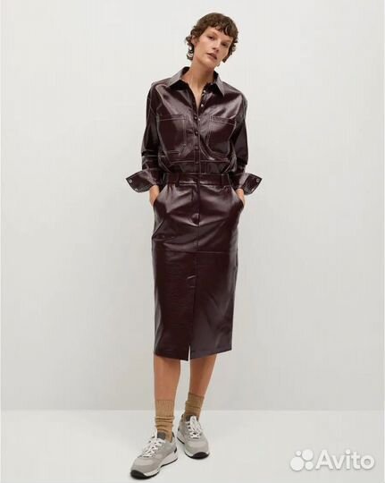 Рубашка юбка Mango M