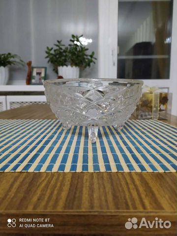 Ваза хрустальная СССР