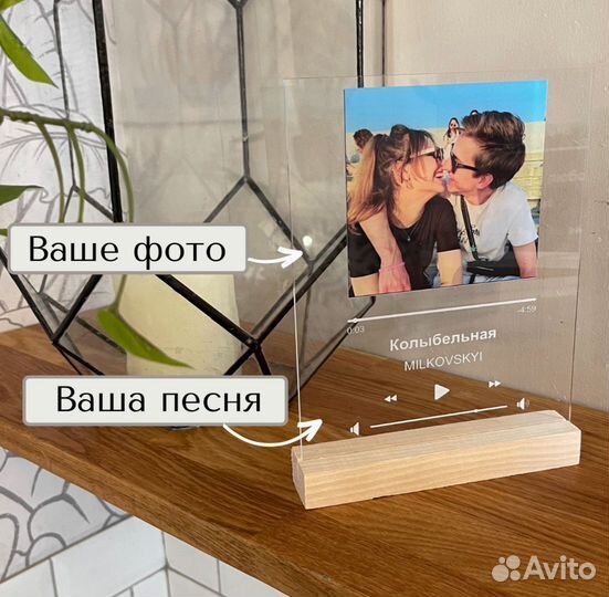 Рамка с музыкой / Лучший подарок