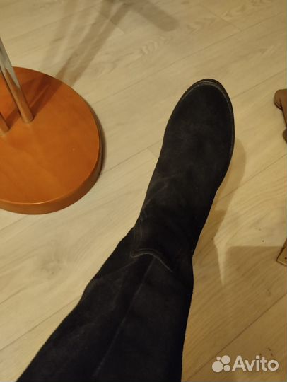 Сапоги натуральная замша Tommy Hilfiger