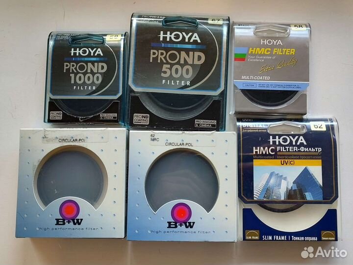 Светофильтры для объективов