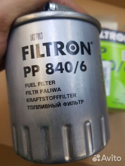 Фильтр топливный PP840/6 Filtron