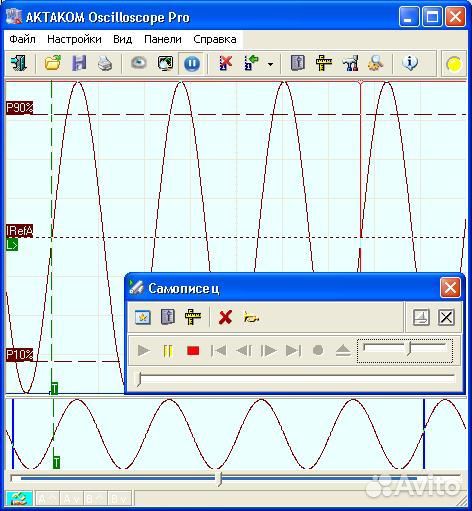 Компьютерный Осцилограф +генератор Aktakom ACK4106