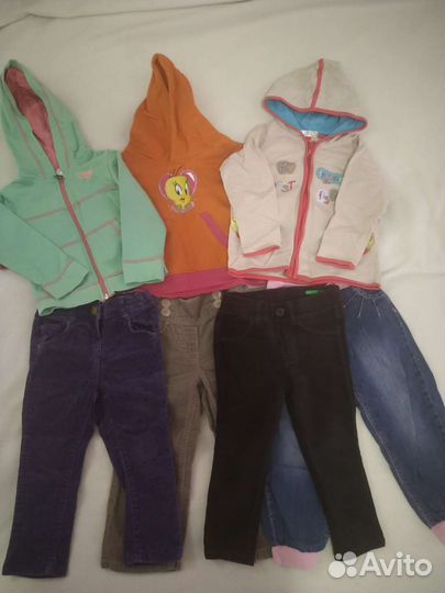 Вещи пакетом на девочку